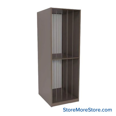 Artwork Storage Shelves 30''W x 24''D x 88''H - Kit-Datum-65895-302488 SMS-08-V25-65895-302488