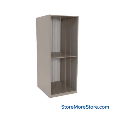 Artwork Storage Shelves 30''W x 30''D x 76''H - Kit-Datum-65895-303076 SMS-08-V25-65895-303076