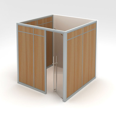 Modern Office Cubicles 102''W x 101''D x 94''H - 3PO-969694-3LP SMS-10-V13-3PO-969694-3LP