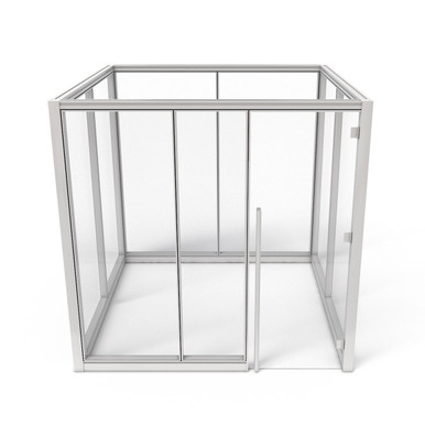 Modern Office Cubicles 102''W x 101''D x 94''H - 4PEO-969694-4CGP SMS-10-V13-4PEO-969694-4CGP