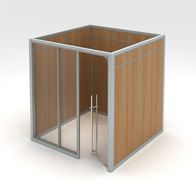Modern Office Cubicles 102''W x 101''D x 94''H - 4PEO-969694-1CGP-3LP SMS-10-V13-4PEO-969694-1CGP-3LP