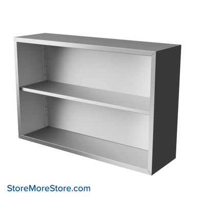 Wall Mount Stainless Steel Shelves 48''W x 14''D - TC-CO1448W-kit SMS-01-V94-CO1448W