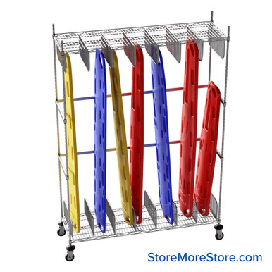EMS Backboard Storage 60''W x 18''D x 86''H - Kit-Quantum-EMS601886 SMS-08-V45-EMS601886