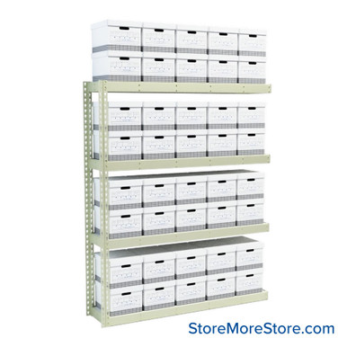 File Box Rack 69''W x 15''D x 84''H - RS691584-4AP SMS-08-V39-RS691584-4AP