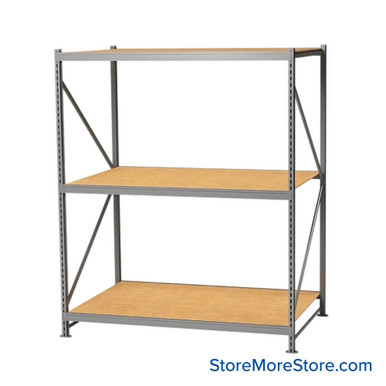 Wide Span Storage Racks 72''W x 48''D x 123''H - HBR7248123-3S-PB-FP SMS-08-V39-HBR7248123-3S-PB-FP