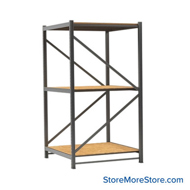 Wide Span Storage Racks 48''W x 48''D x 87''H - HBR484887-3S-PB SMS-08-V39-HBR484887-3S-PB