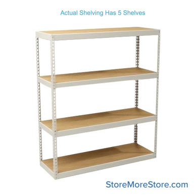 Bulk Storage Racks 72''W x 48''D x 120''H - DRHC7248120-5S-CB-PBD SMS-08-V39-DRHC7248120-5S-CB-PBD