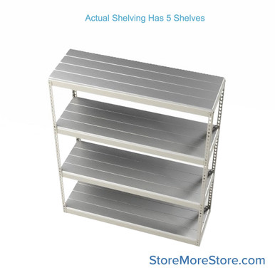 Bulk Storage Racks 72''W x 36''D x 120''H - DRHC7236120-5S-CB-SD SMS-08-V39-DRHC7236120-5S-CB-SD