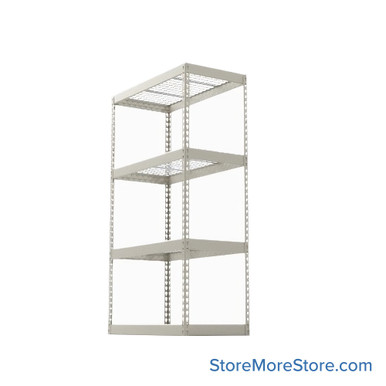 Bulk Storage Racks 48''W x 18''D x 84''H - DRHC481884-4S-AB-WD SMS-08-V39-DRHC481884-4S-AB-WD