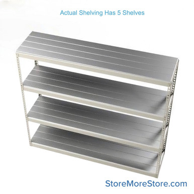 Bulk Storage Racks 96''W x 30''D x 120''H - DRHC9630120-5S-CB-SD SMS-08-V39-DRHC9630120-5S-CB-SD