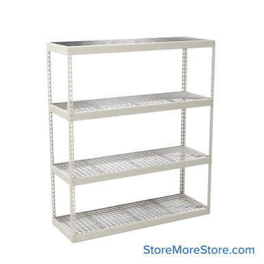 Bulk Storage Racks 72''W x 48''D x 84''H - DRHC724884-4S-AB-WD SMS-08-V39-DRHC724884-4S-AB-WD