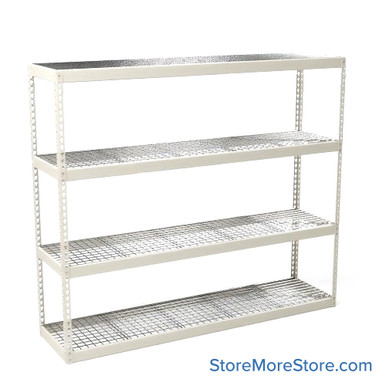 Bulk Storage Racks 96''W x 30''D x 84''H - DRHC963084-4S-AB-WD SMS-08-V39-DRHC963084-4S-AB-WD