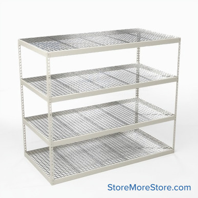 Bulk Storage Racks 96''W x 48''D x 84''H - DRHC964884-4S-AB-WD SMS-08-V39-DRHC964884-4S-AB-WD