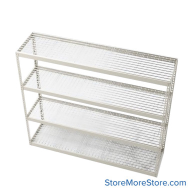Bulk Storage Racks 96''W x 36''D x 84''H - DRHC963684-4S-CB-WD SMS-08-V39-DRHC963684-4S-CB-WD