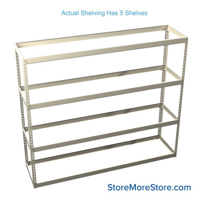 Bulk Storage Racks 96''W x 48''D x 120''H - DRHC9648120-5S-AB-ND SMS-08-V39-DRHC9648120-5S-AB-ND