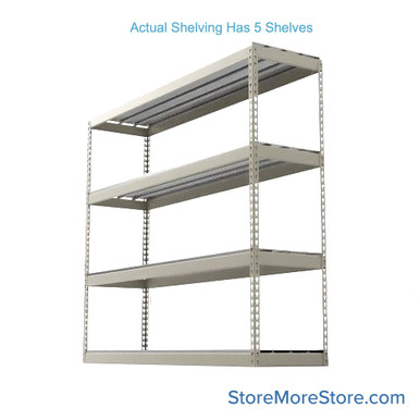 Bulk Storage Racks 96''W x 36''D x 120''H - DRHC9636120-5S-AB-SD SMS-08-V39-DRHC9636120-5S-AB-SD