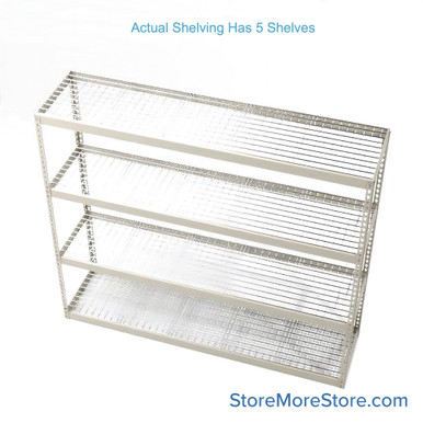 Bulk Storage Racks 96''W x 48''D x 120''H - DRHC9648120-5S-AB-WD SMS-08-V39-DRHC9648120-5S-AB-WD