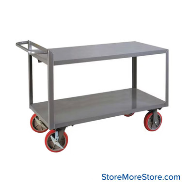 Mobile Utility Cart 24''W x 36''D x 32''H - G24368PYBK SMS-02-V87-G24368PYBK