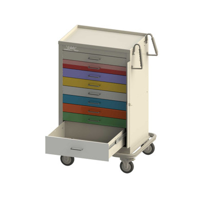 Pediatric Crash Carts 32''W x 25''D x 46''H - MBTF8100-PED SMS-02-V50-MBTF8100-PED