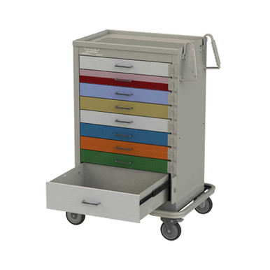 Pediatric Crash Carts 32''W x 25''D x 46''H - MBTF8100-SPPED SMS-02-V50-MBTF8100-SPPED