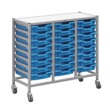 Classroom Storage Cart 43''W x 17''D x 37''H - DYTM344F01 SMS-V40-DYTM344F01