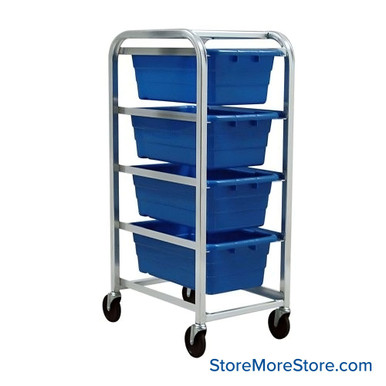 Tote Cart with Wheels 19''W x 27''D x 51''H - TR4-2516-8 SMS-02-V45-TR4-2516-8