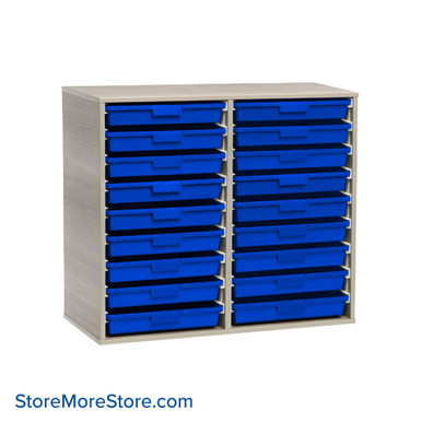 Rolling Carts With Trays 40''W x 19''D x 39''H - EWW-18-T SMS-02-V134-EWW-18-T