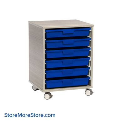 Rolling Carts With Trays 20''W x 19''D x 28''H - EWW-6-M SMS-02-V134-EWW-6-M