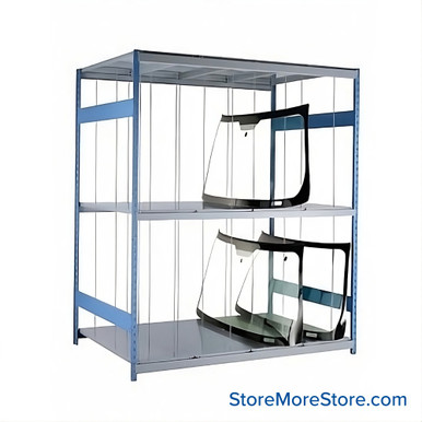 Windshield Storage Rack 72''W x 48''D x 87''H - SRP0581 SMS-08-V81-SRP0581