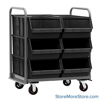 Rolling Storage Bin Cart 42''W x 30''D x 47''H - MTT-3042-743 SMS-02-V45-MTT-3042-743