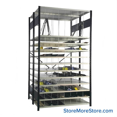 Automotive Molding Storage Rack 36''W x 48''D x 87''H - SRP0511 SMS-08-V81-SRP0511