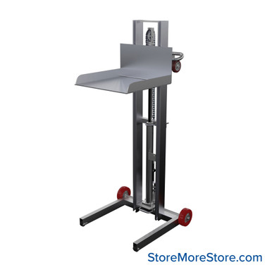 Aluminum Platform Hand Truck 20''W x 20''D x 48''H - ALLPH-500-FW SMS-09-V46-HALLPH-500-FW