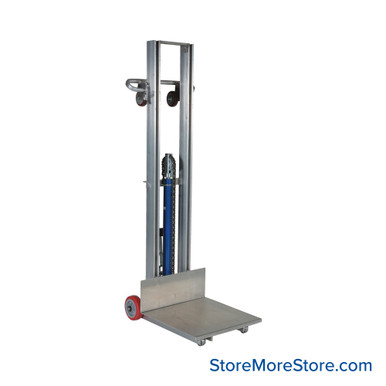 Aluminum Platform Hand Truck 20''W x 20''D x 51''H - ALLH-2020-FW SMS-09-V46-HALLH-2020-FW