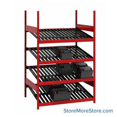 Battery Storage Rack, 36" W x 48" D x 75" H