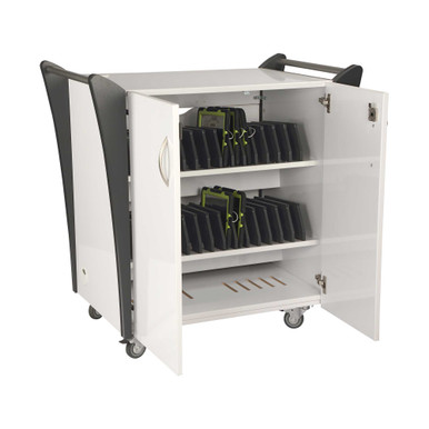 Tablet Charging Carts 39''W x 24''D x 38''H - TS1021-717 SMS-04-V127-TS1021-717