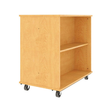 Wood Shelving on Wheels 36''W x 36''D x 36''H - TMM612A SMS-08-V127-TMM612A