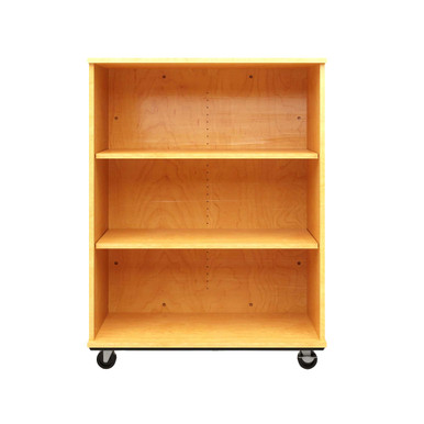 Wood Shelving on Wheels 36''W x 23''D x 48''H - TMM513A SMS-08-V127-TMM513A
