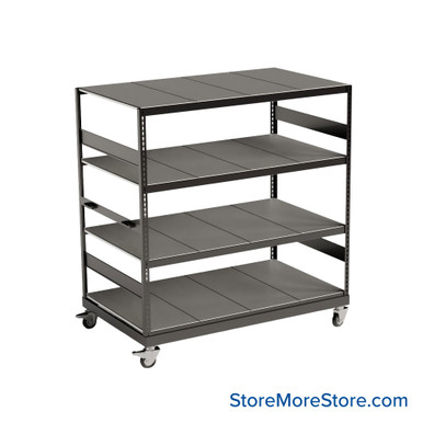 Heavy Duty Shelving on Wheels 60''W x 36''D x 80''H - SRD4515SM SMS-08-V81-SRD4515SM