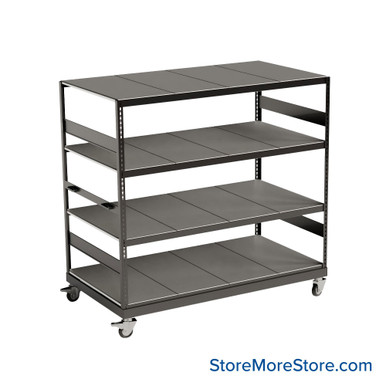 Heavy Duty Shelving on Wheels 66''W x 36''D x 68''H - SRD4522SM SMS-08-V81-SRD4522SM