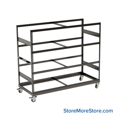 Heavy Duty Shelving on Wheels 72''W x 30''D x 68''H - SRD4528M SMS-08-V81-SRD4528M