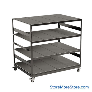 Heavy Duty Shelving on Wheels 66''W x 36''D x 80''H - SRD4523SM SMS-08-V81-SRD4523SM