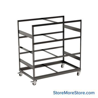 Heavy Duty Shelving on Wheels 60''W x 30''D x 80''H - SRD4513M SMS-08-V81-SRD4513M