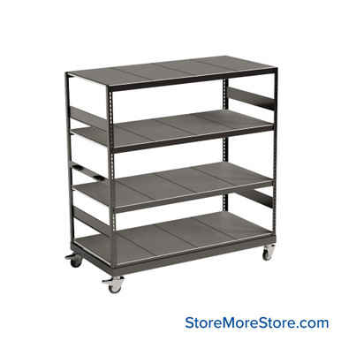 Heavy Duty Shelving on Wheels 60''W x 30''D x 80''H - SRD4513SM SMS-08-V81-SRD4513SM