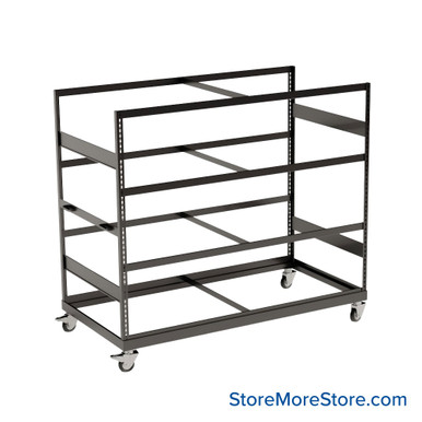 Heavy Duty Shelving on Wheels 72''W x 36''D x 68''H - SRD4530M SMS-08-V81-SRD4530M