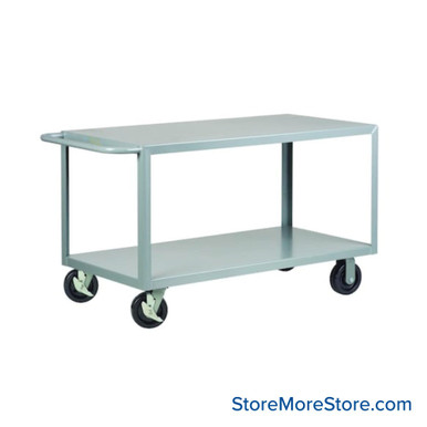 Heavy Duty Shelf Cart 24''W x 48''D x 36''H - 3G-2448-6PHBK SMS-02-V87-3G-2448-6PHBK