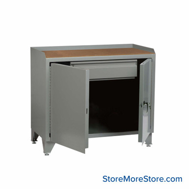 Cabinet Workbenches 48''W x 24''D x 41''H - MHLL2D2448HD SMS-02-V87-MHLL2D2448HD