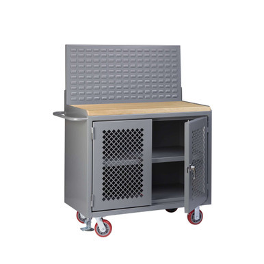 Cabinet Workbenches 48''W x 24''D x 43''H - MJP2DFLLP SMS-02-V87-MJP2DFLLP