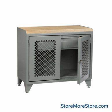Cabinet Workbenches 48''W x 24''D x 43''H - MJPLL2D2448HD SMS-02-V87-MJPLL2D2448HD