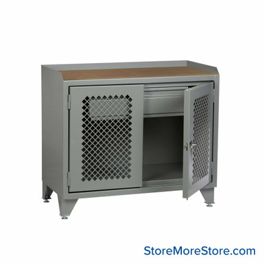 Cabinet Workbenches 48''W x 24''D x 41''H - MHPLL2D2448HD SMS-02-V87-MHPLL2D2448HD