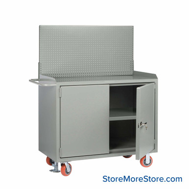 Cabinet Workbenches 48''W x 24''D x 41''H - MB32D2448FLPB SMS-02-V87-MB32D2448FLPB